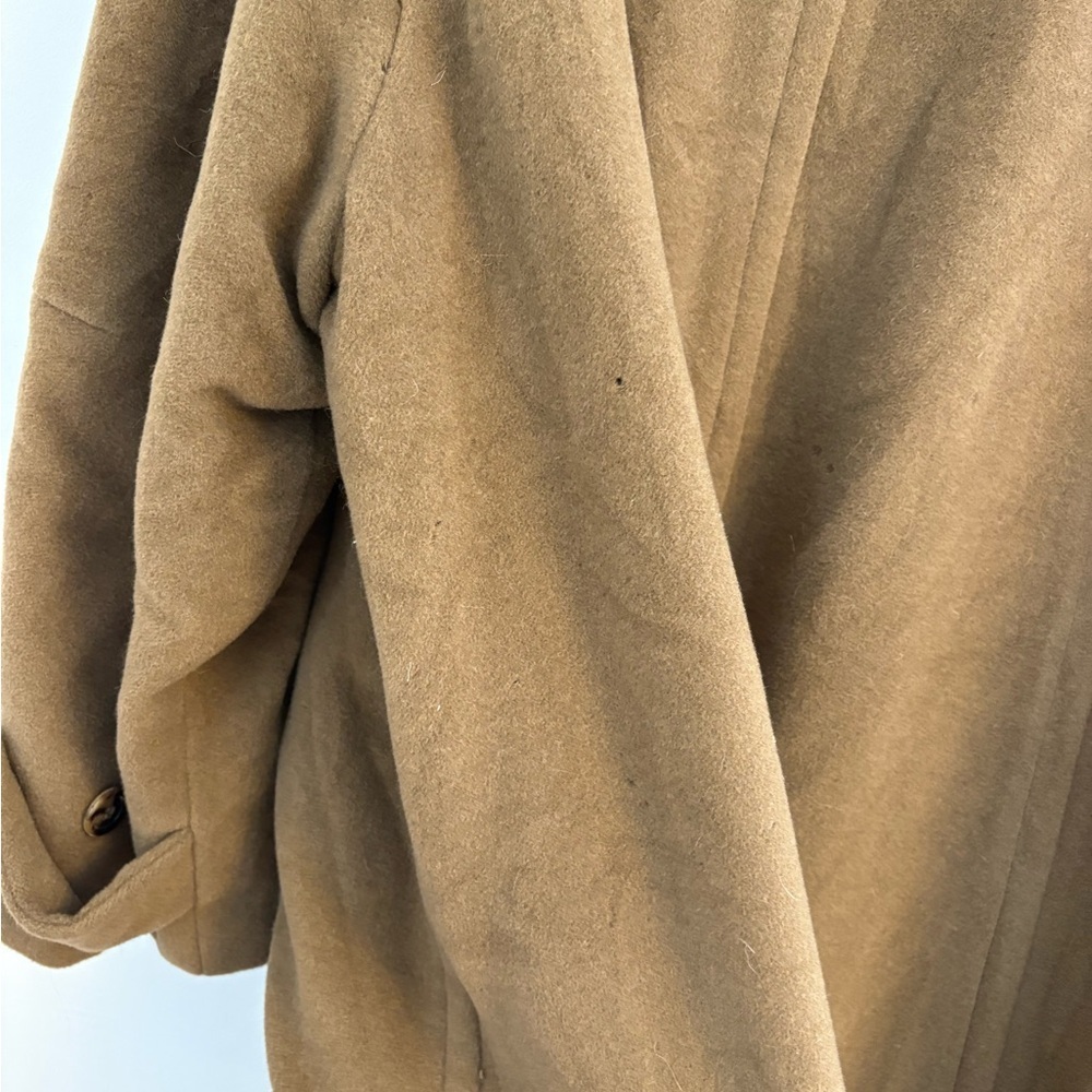 Vintage Jil Sander Tan Teddy Jacket with Plush Collar - Size 38 - Picture 12 of 12
